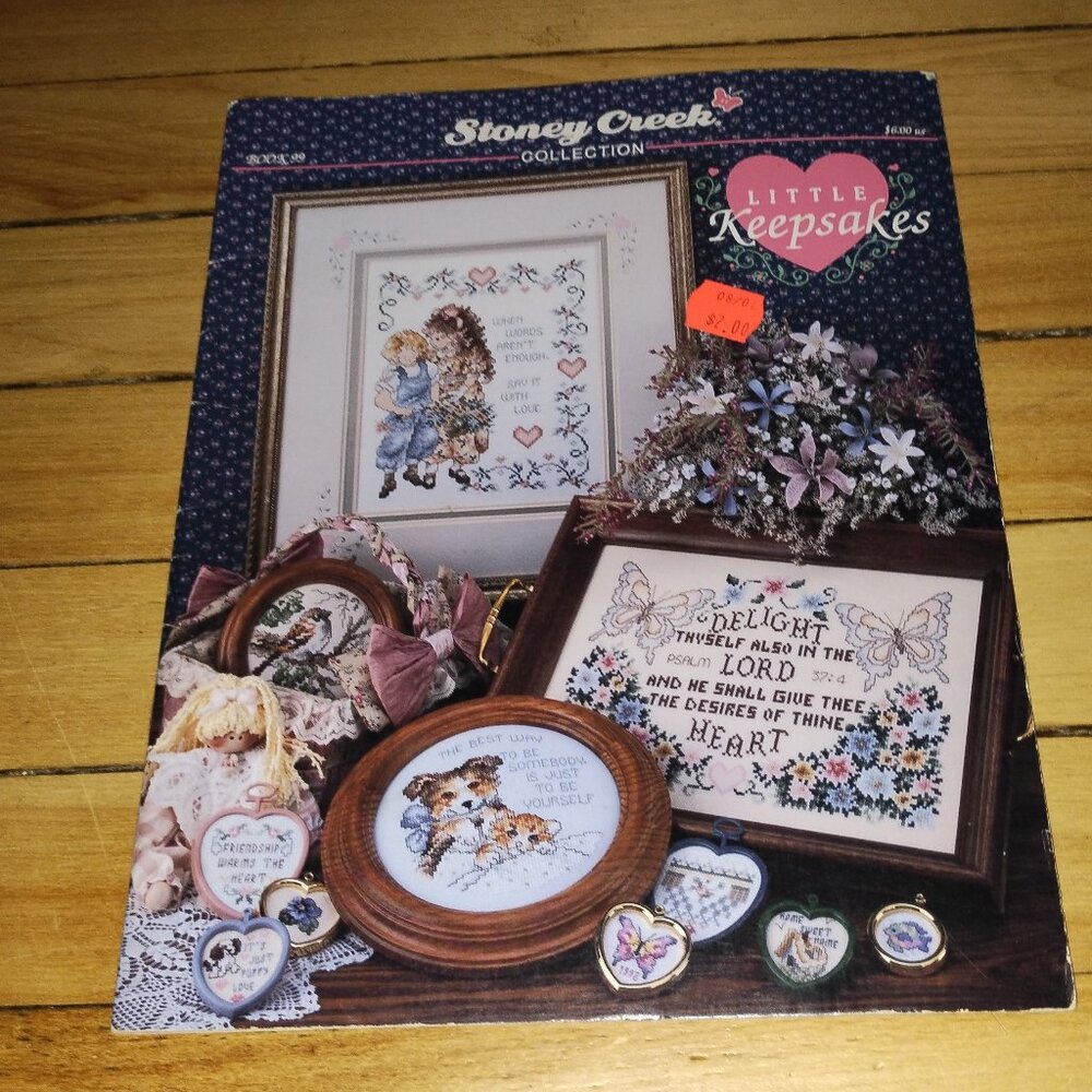 Little Keepsakes Stitch Patterns Booklet (Stoney Creek, 1992)
